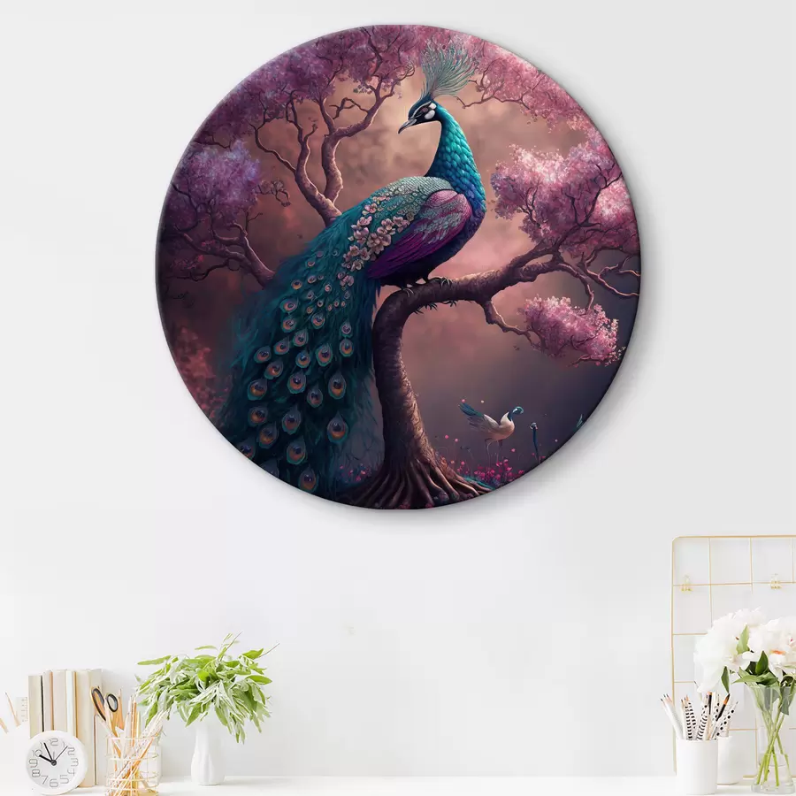 Wandbilder Vogel, Natur und Lila r34875