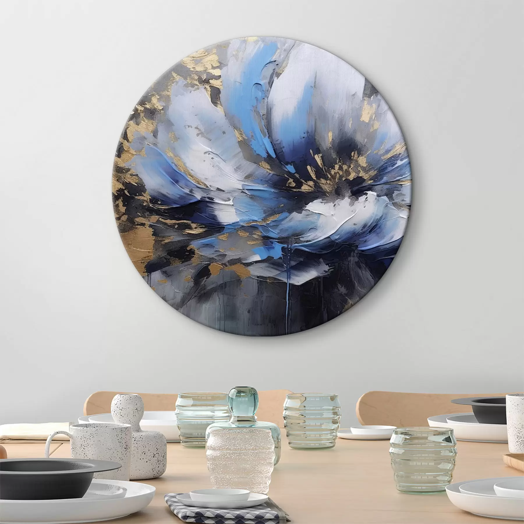 Wandbilder Kunstfarbe, Pflanze und Farbe r35384