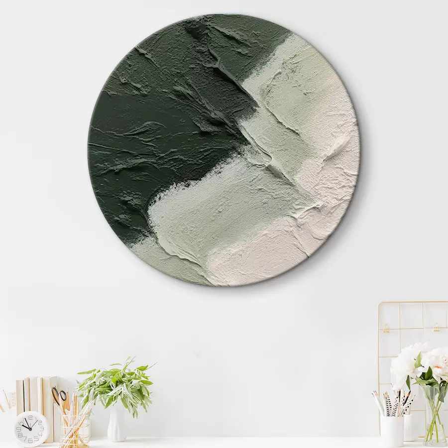 Wandbilder Geometrische Vintage-Illusion im minimalistischen Stil r35578