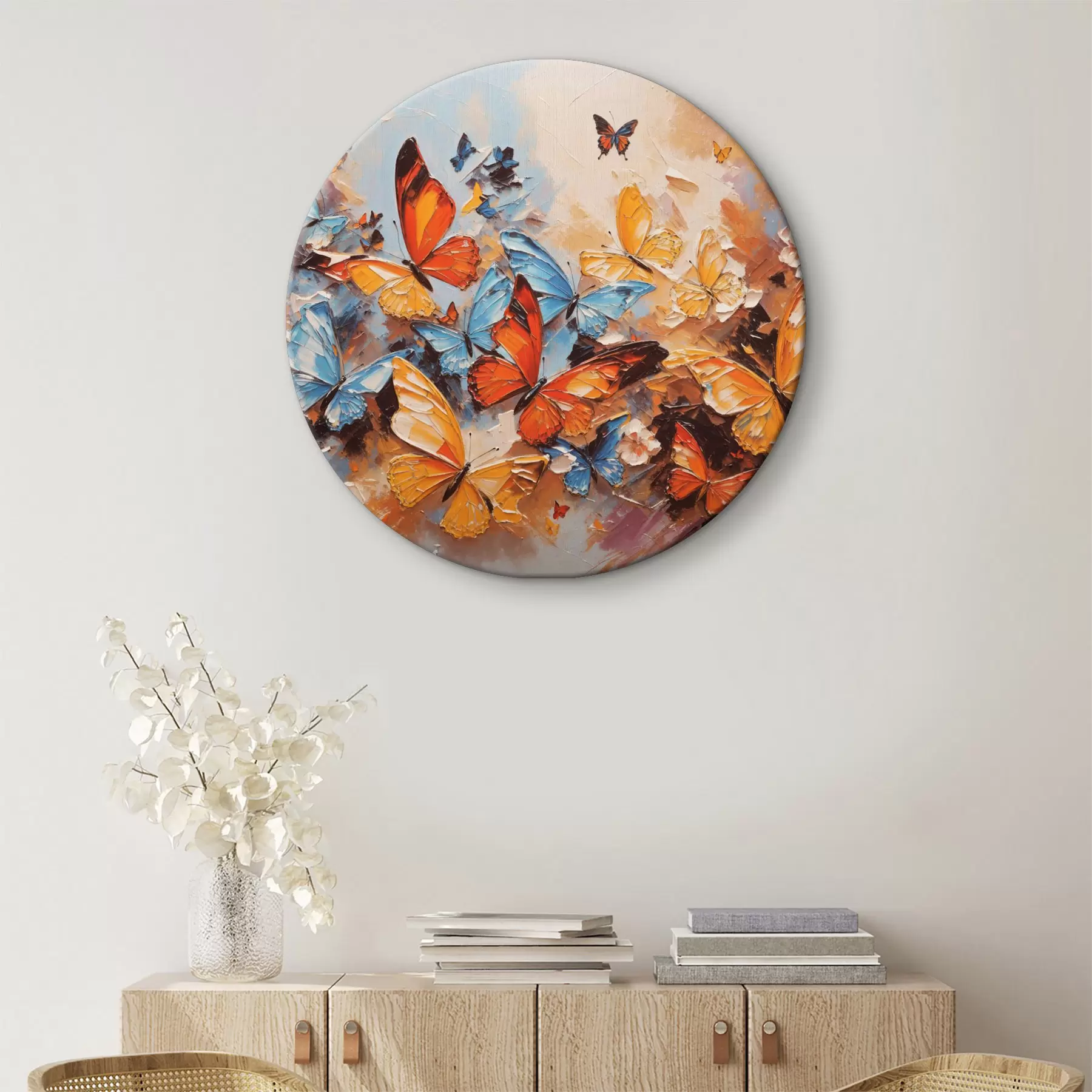 Wandbilder Abstrakt von Schmetterlingen r35824