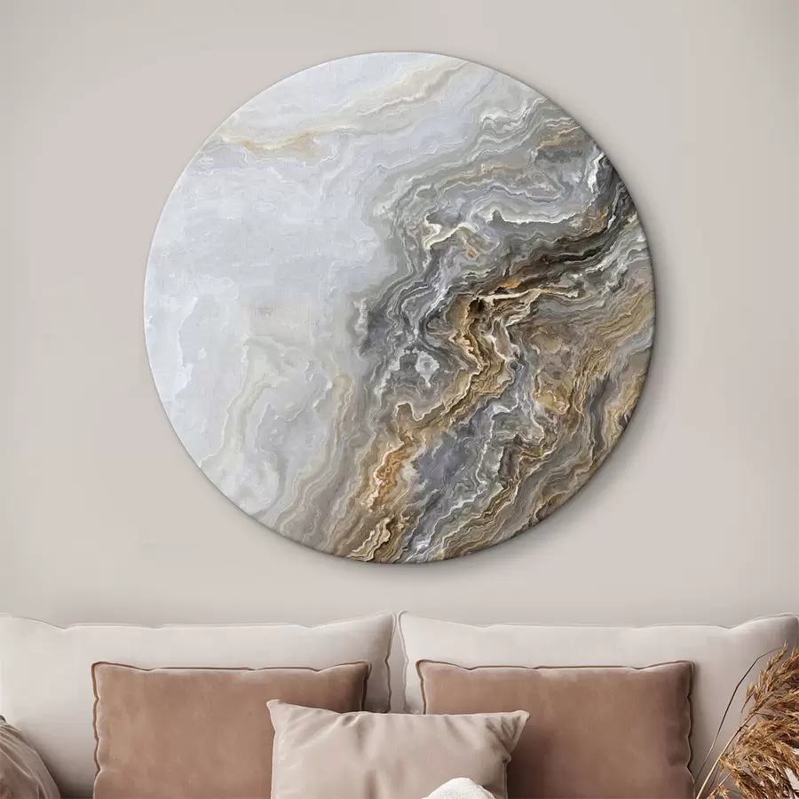 Fototapete Grauer Marmor mit Adern r36030