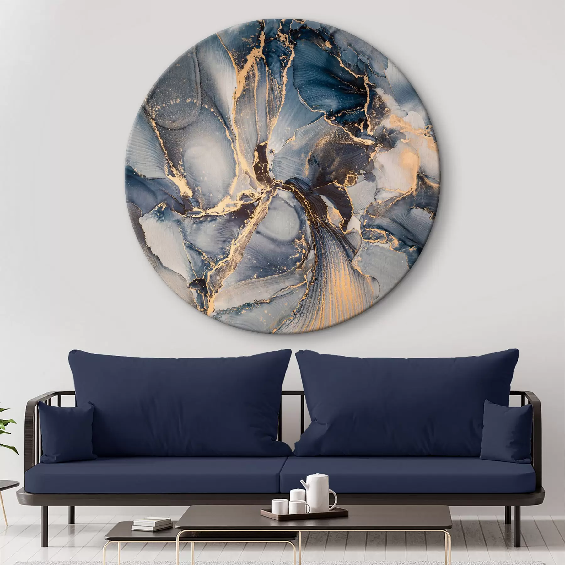 Wandbilder Flüssige Malerei in der Technik der Alkoholtusche r36042