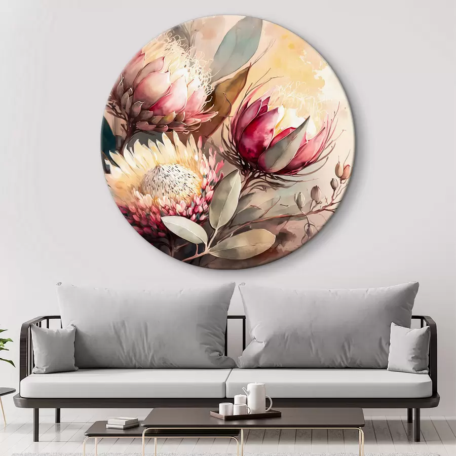 Wandbilder Aquarell-Bouquet r37546