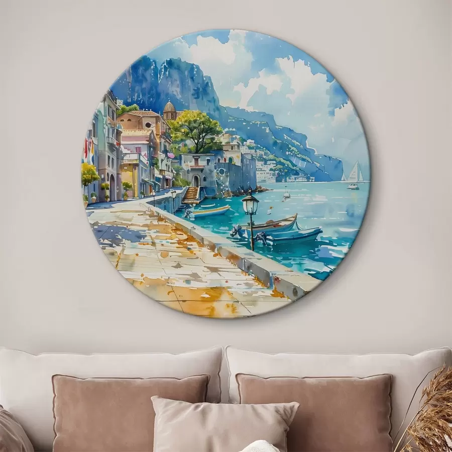 Wandbilder Damm am Meer r38449