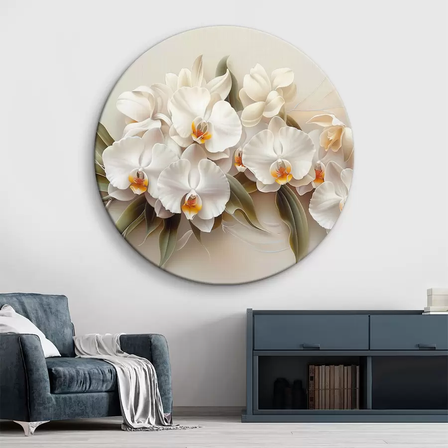 Wandbilder Licht Orchideen r38704