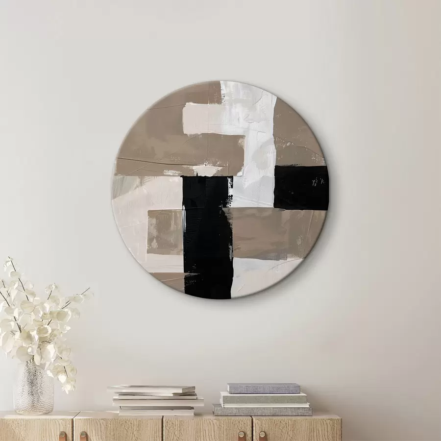 Wandbilder Abstraktion mit Texturimitation r39560