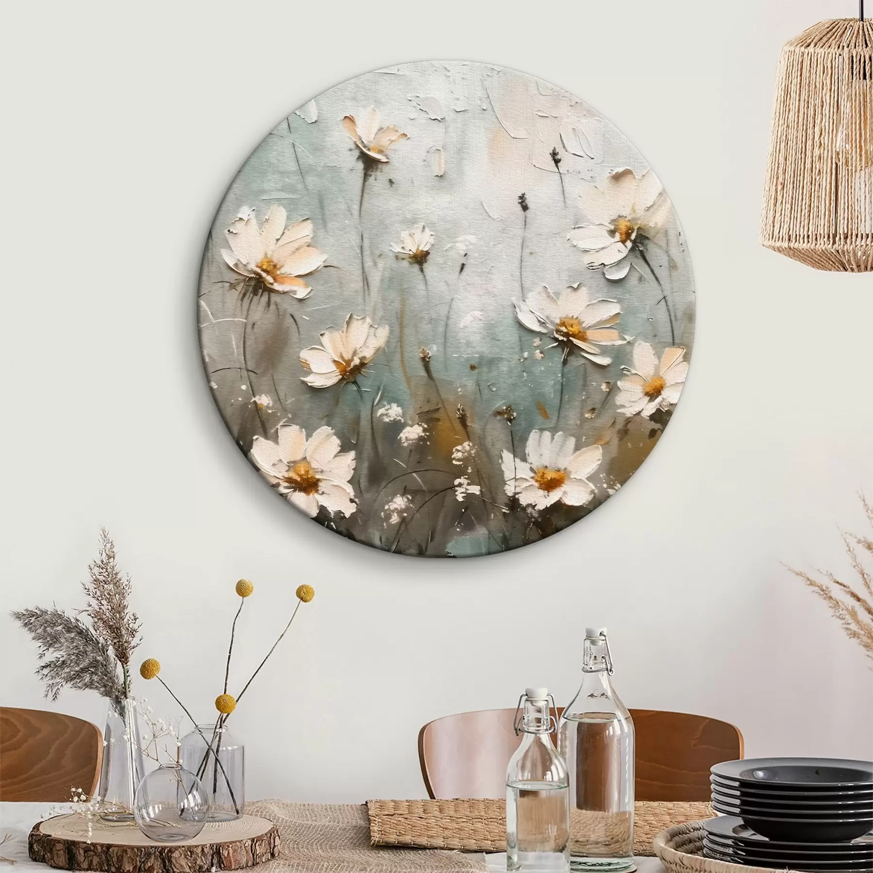 Wandbilder Ein Feld voller Wildblumen r39834