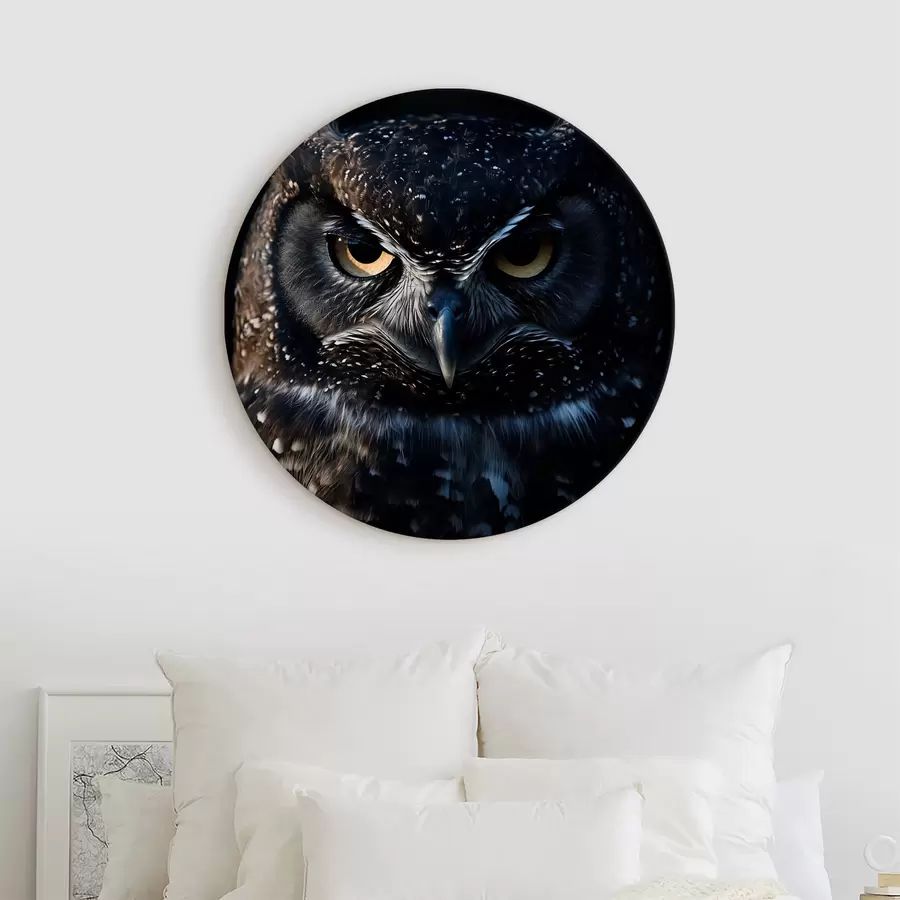 Wandbilder Blick auf die Eule r40271