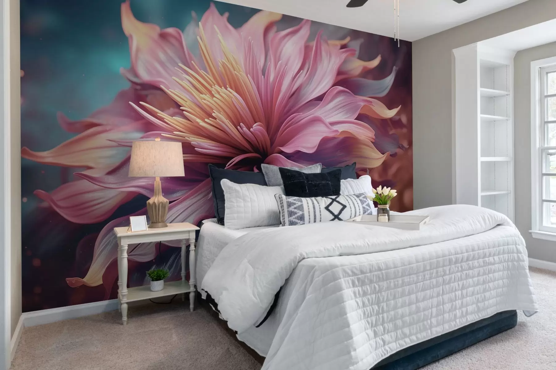 Fototapete Große Blume w08479