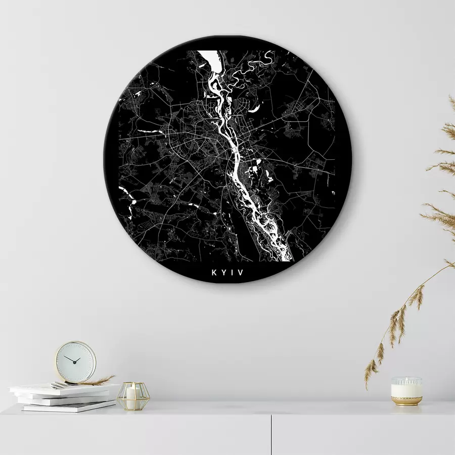 Wandbilder Wasser, Zweig und Baum r31428