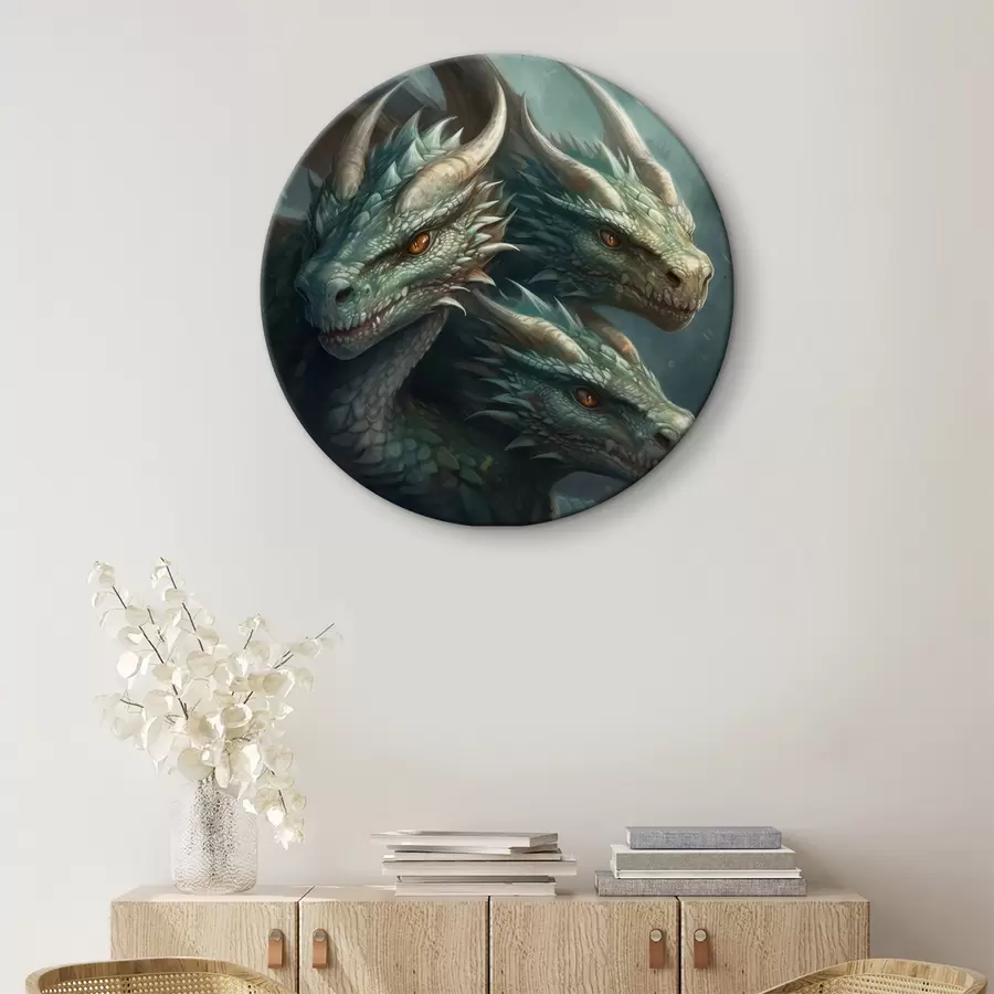 Wandbilder Natur, Kiefer und Organismus r32597