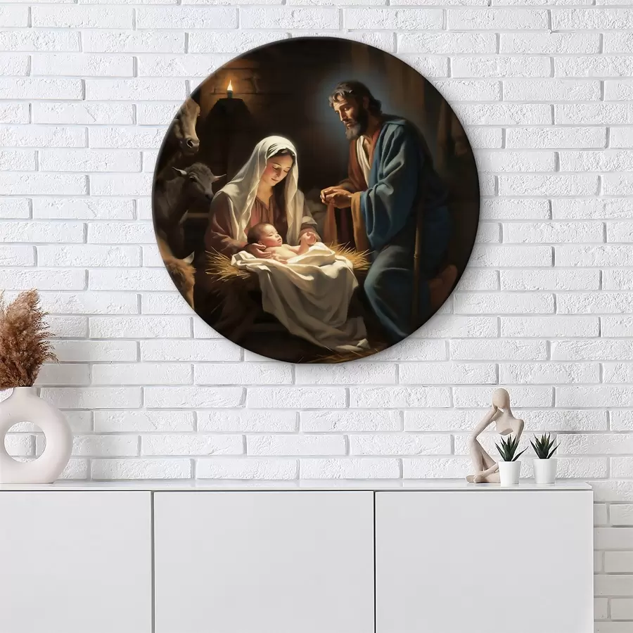 Wandbilder Kunst, Krippe und Malerei r33488