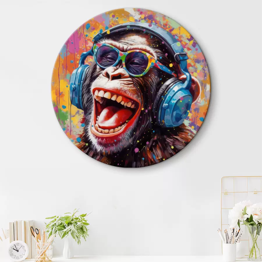 Wandbilder Farbe, Kiefer und Lächeln r34890