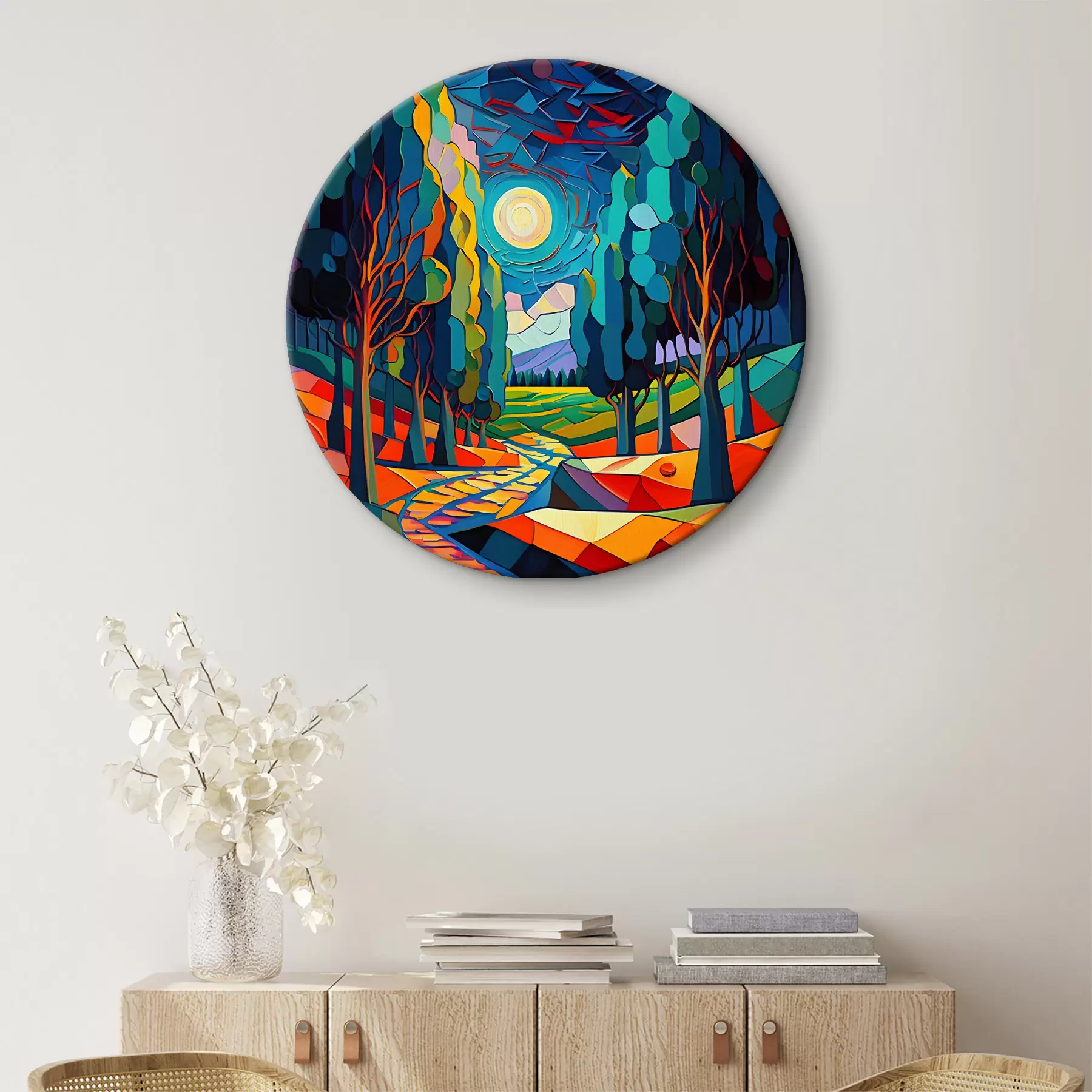 Wandbilder Aquarell-Pfad r38054