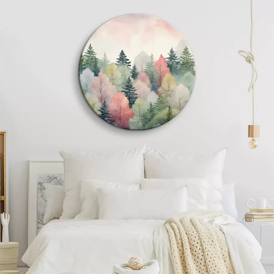 Wandbilder Bunter Wald r38055