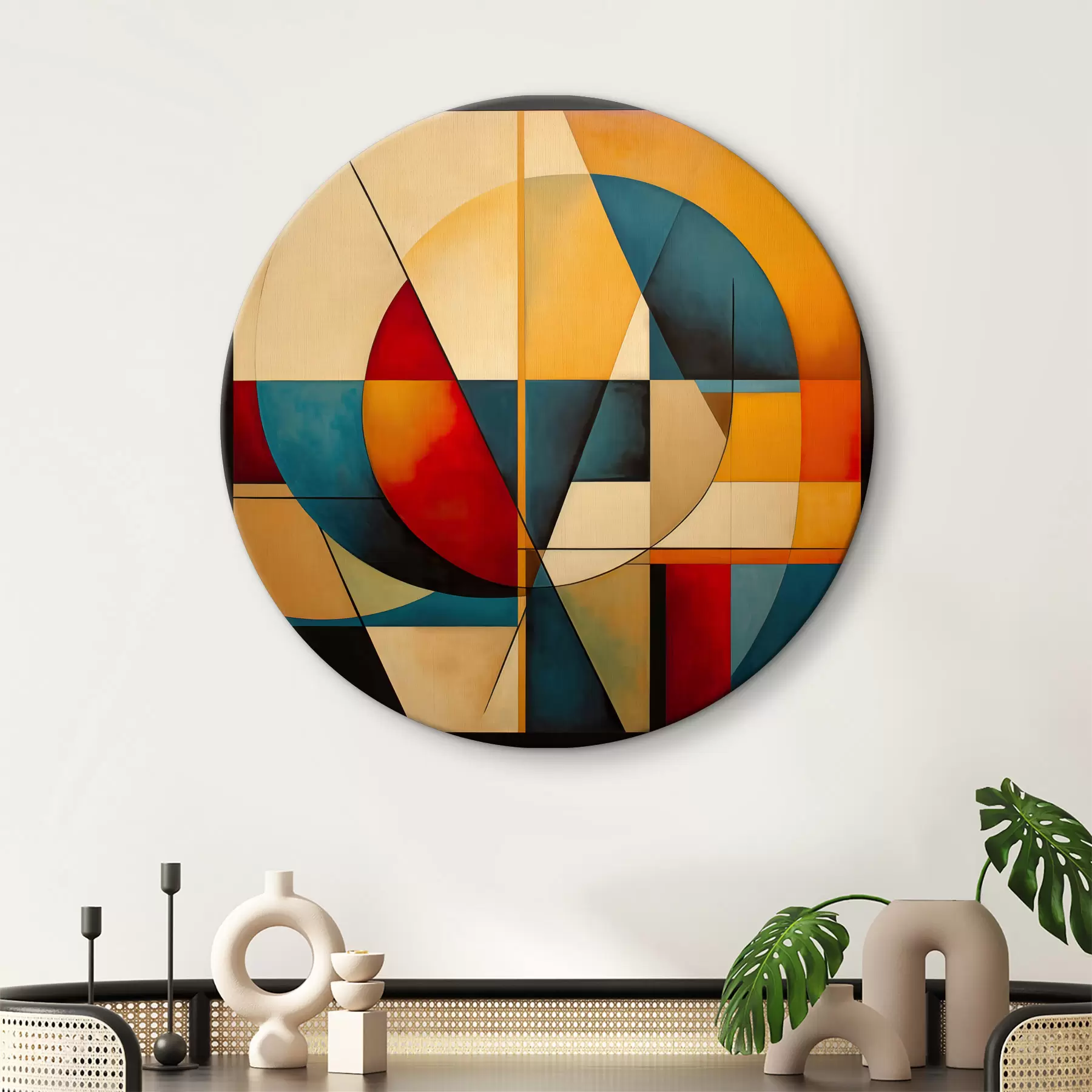 Wandbilder Geometrische Zusammenfassung r38104