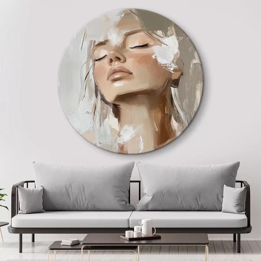 Wandbilder Mädchen, Öl r39910