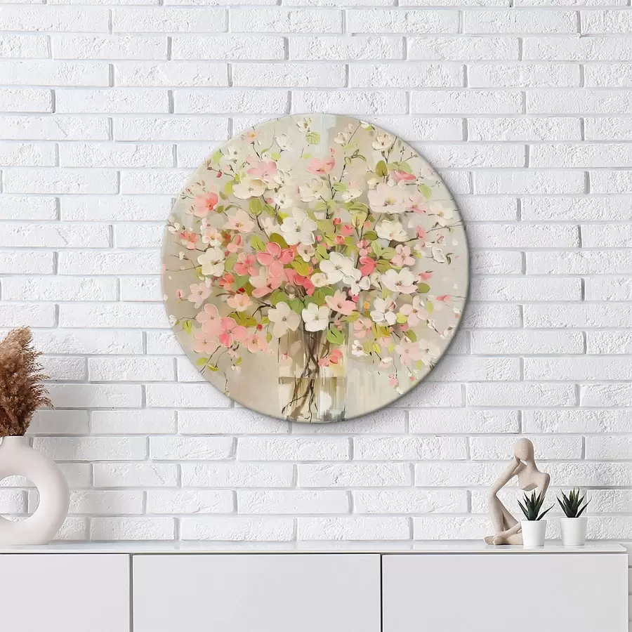 Wandbilder Ein Blumenstrauß und eine Vase r40115