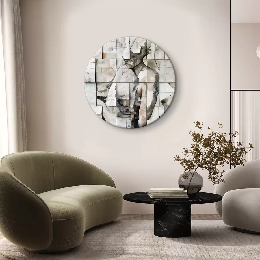 Wandbilder Mann Abstraktion r40273