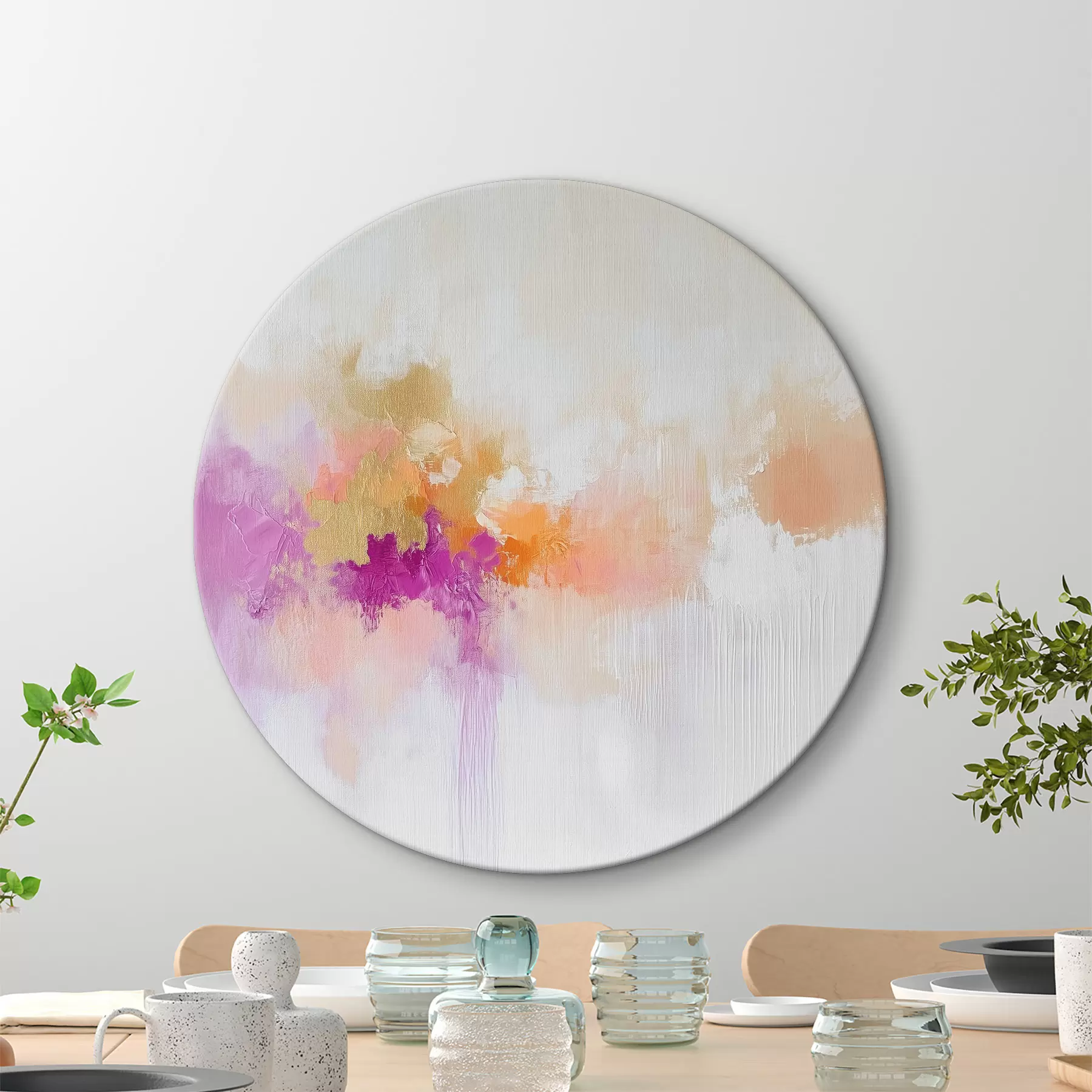 Wandbilder Abstrakte Zeichnung mit Pinselstrichen r40278