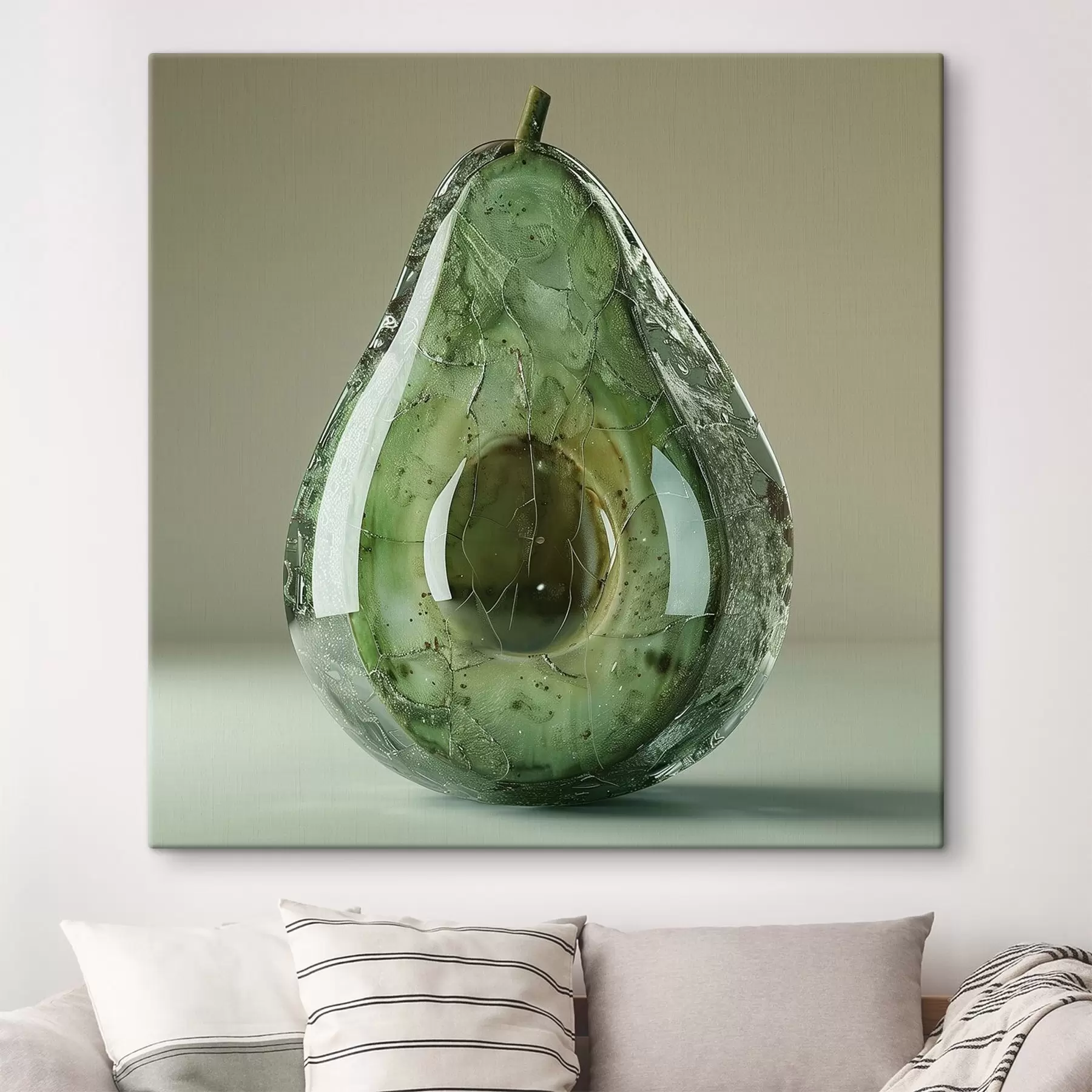 Fototapete Gemüse, Glas Avocado s42068