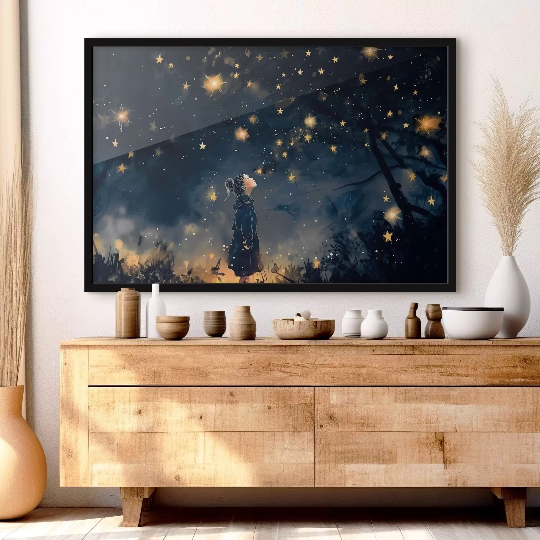 Fototapete Träumen unter einem Sternenhimmel f38800