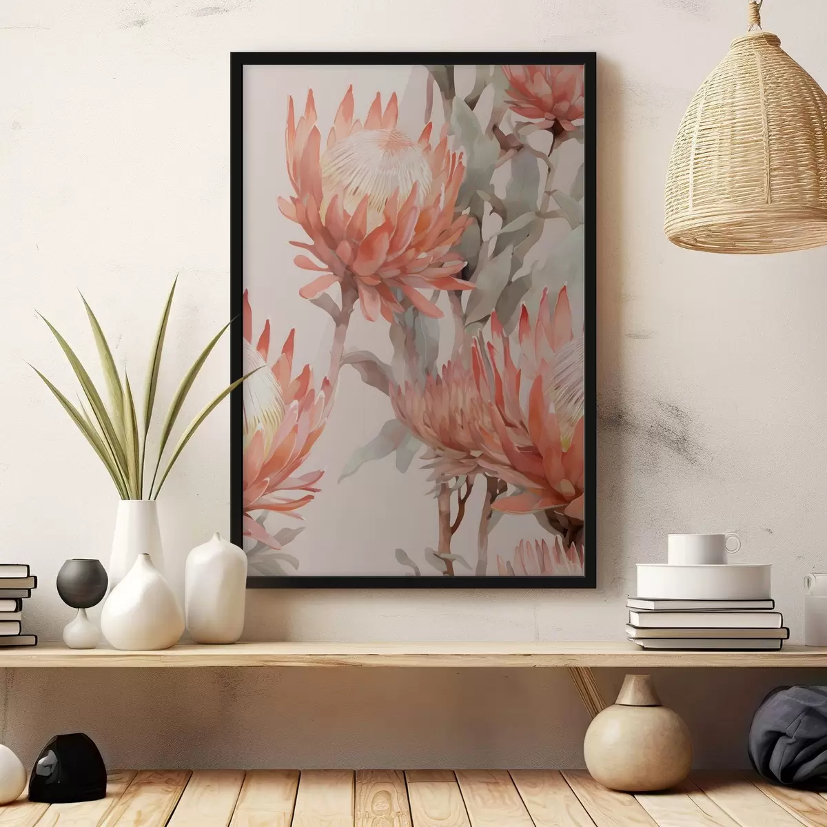 Poster Nahaufnahme von Blumen f37126