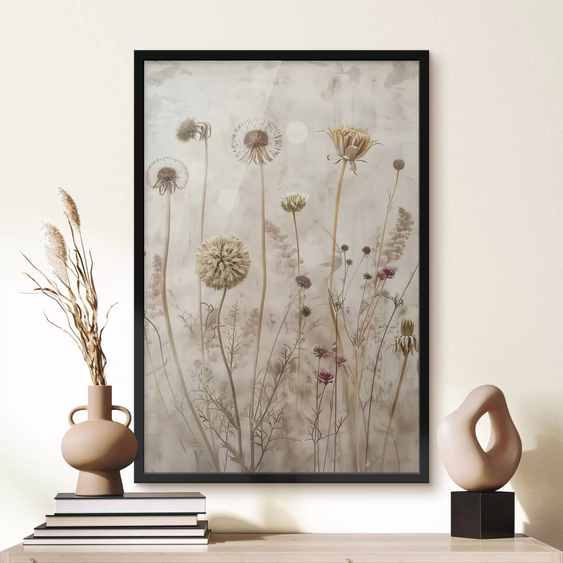 Fototapete Gruppe von Blumen und Pflanzen f38629