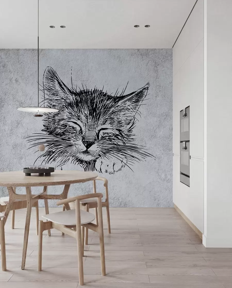 Fototapete Katze, Felidae und Fleischfresser u43536