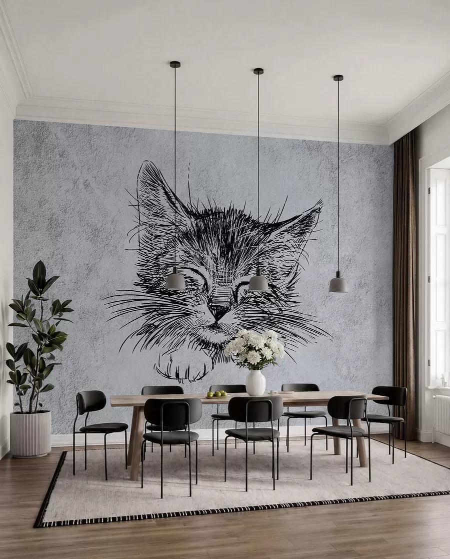 Fototapete Katze, Felidae und Fleischfresser u43536