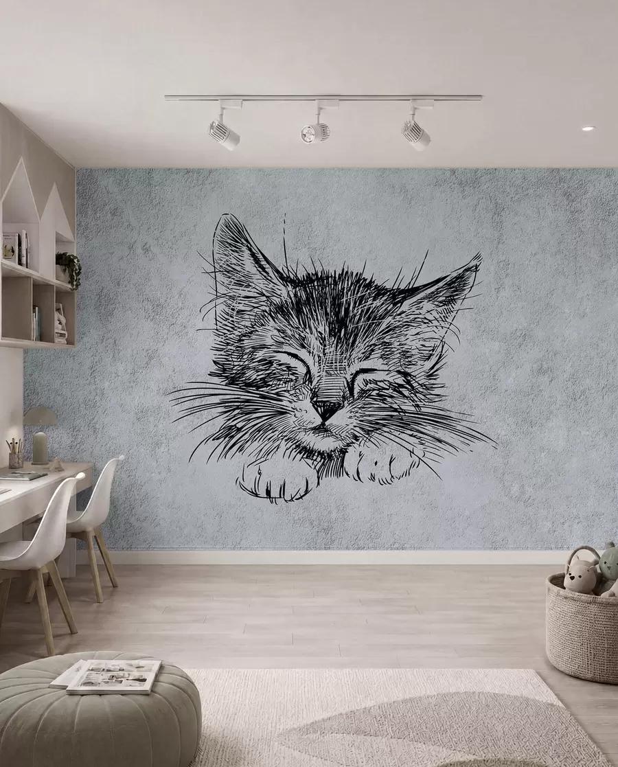 Fototapete Katze, Felidae und Fleischfresser u43536