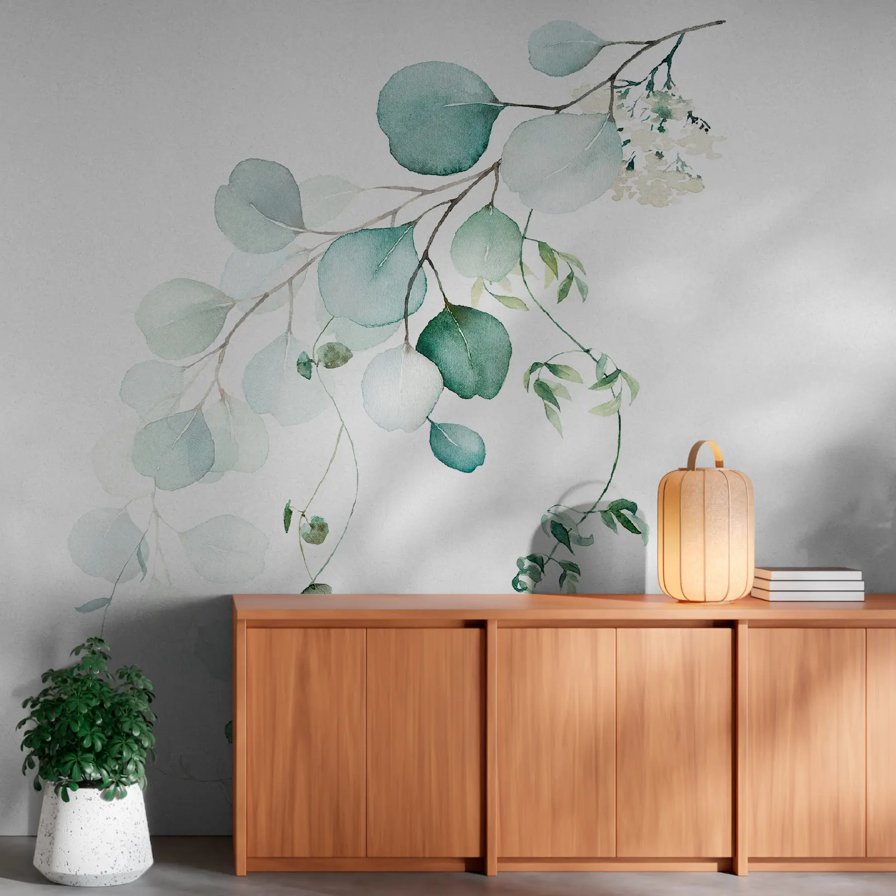 Wandbilder Zweig mit Blättern u51026