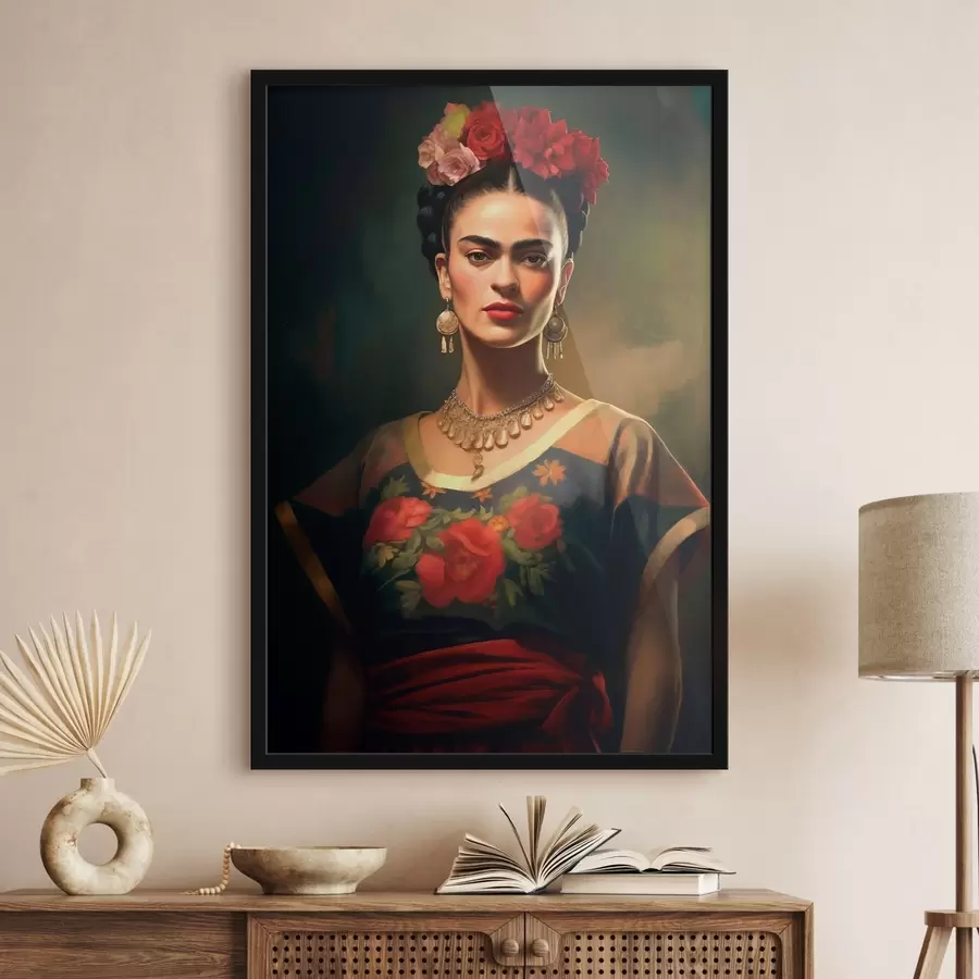 Fototapete Majestätische Frida Kahlo f32863