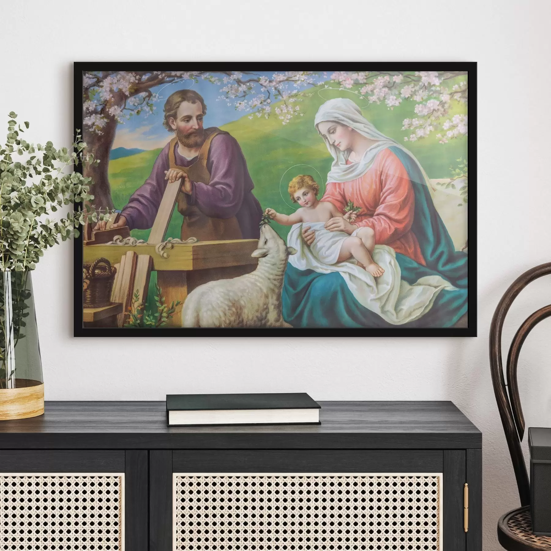 Fototapete Bild der Heiligen Familie f33496