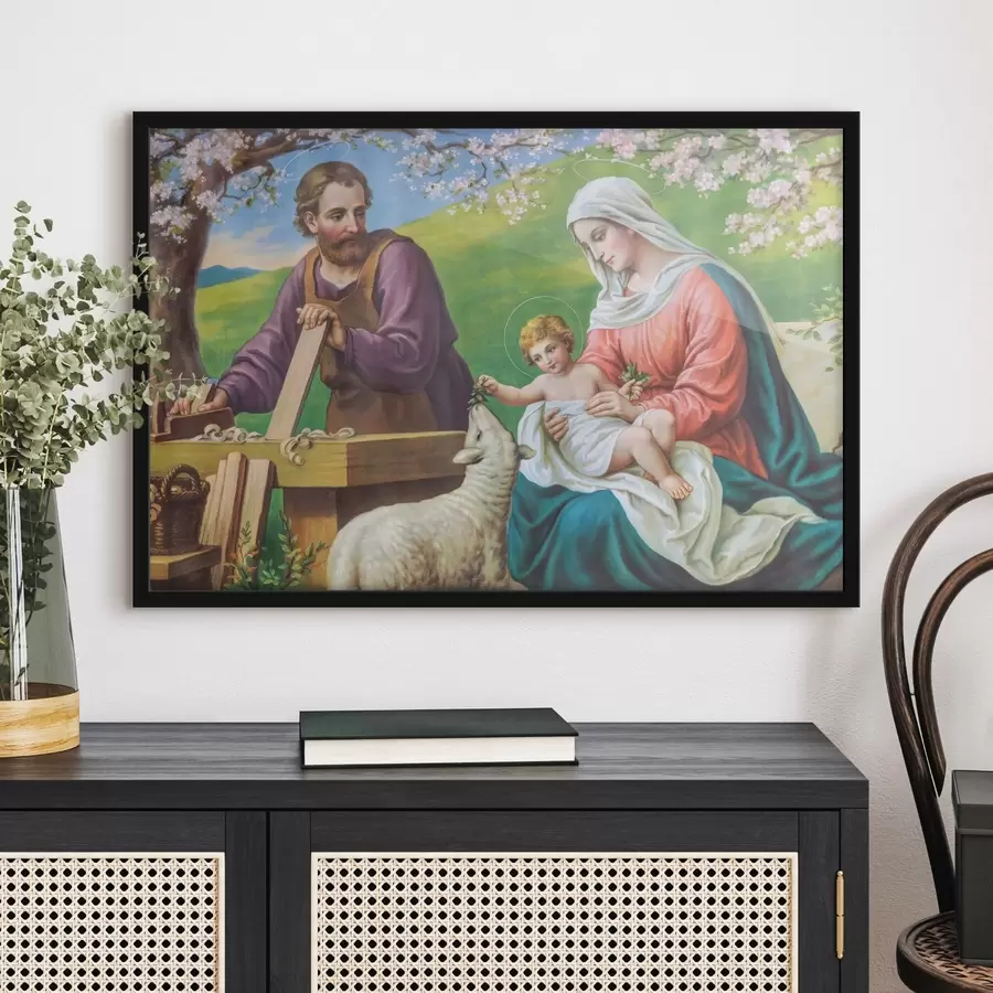 Fototapete Bild der Heiligen Familie f33496