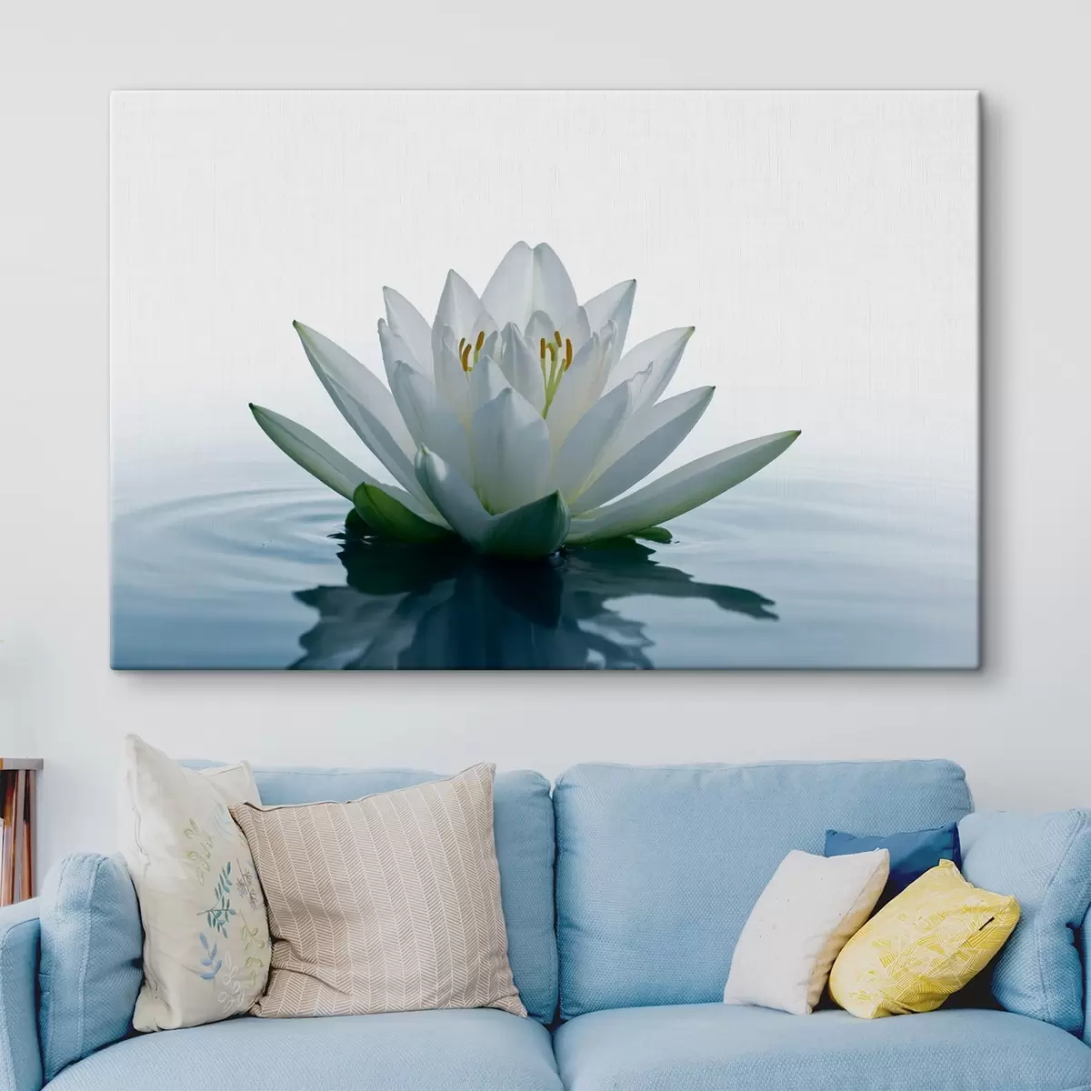 Wandbilder Auf dem Wasser schwimmende Lilie s42098