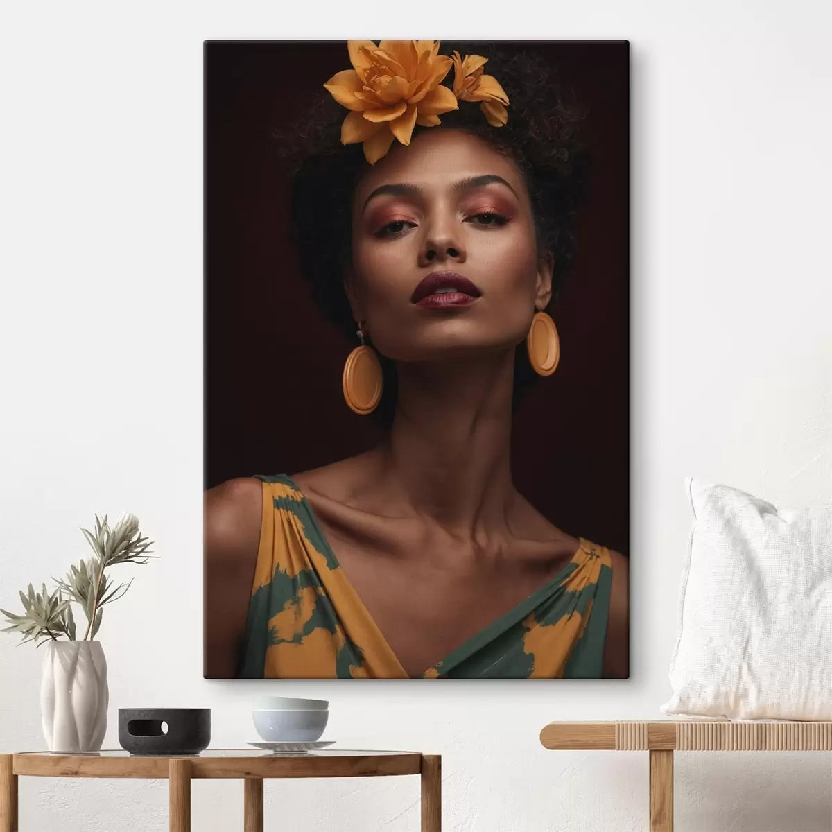 Wandbilder Mysteriöses Mädchen s42099