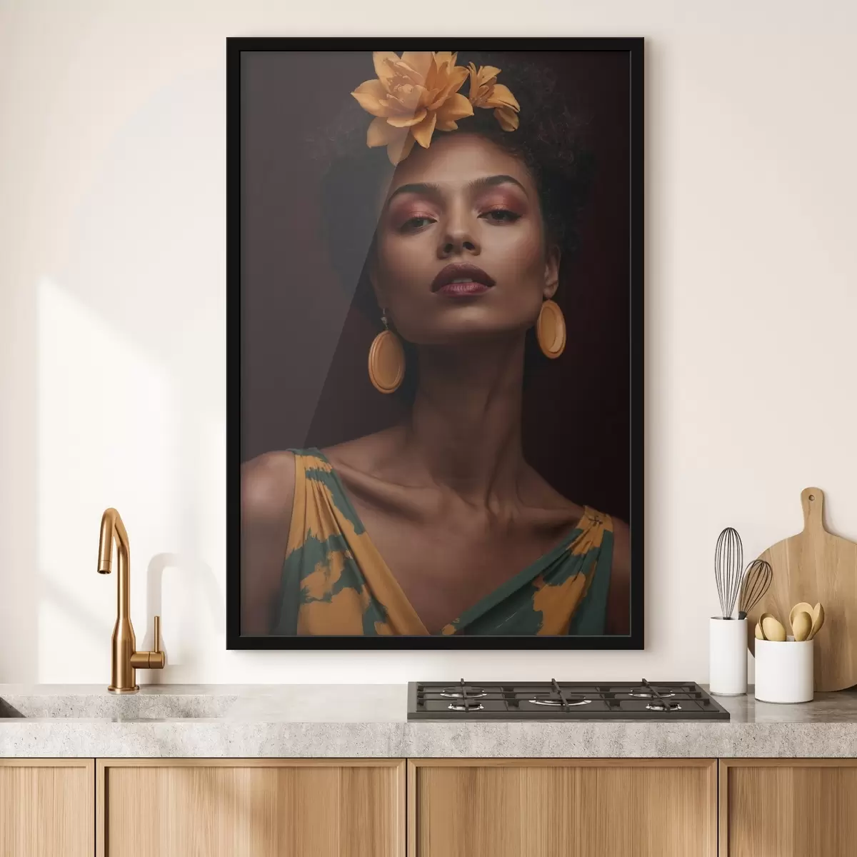 Poster Mysteriöses Mädchen f42099