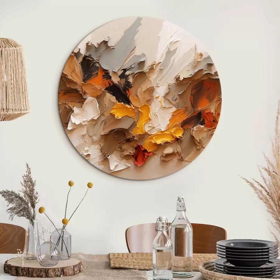 Wandbilder Abstrakte Malerei im Stil der Ölmalerei r42087