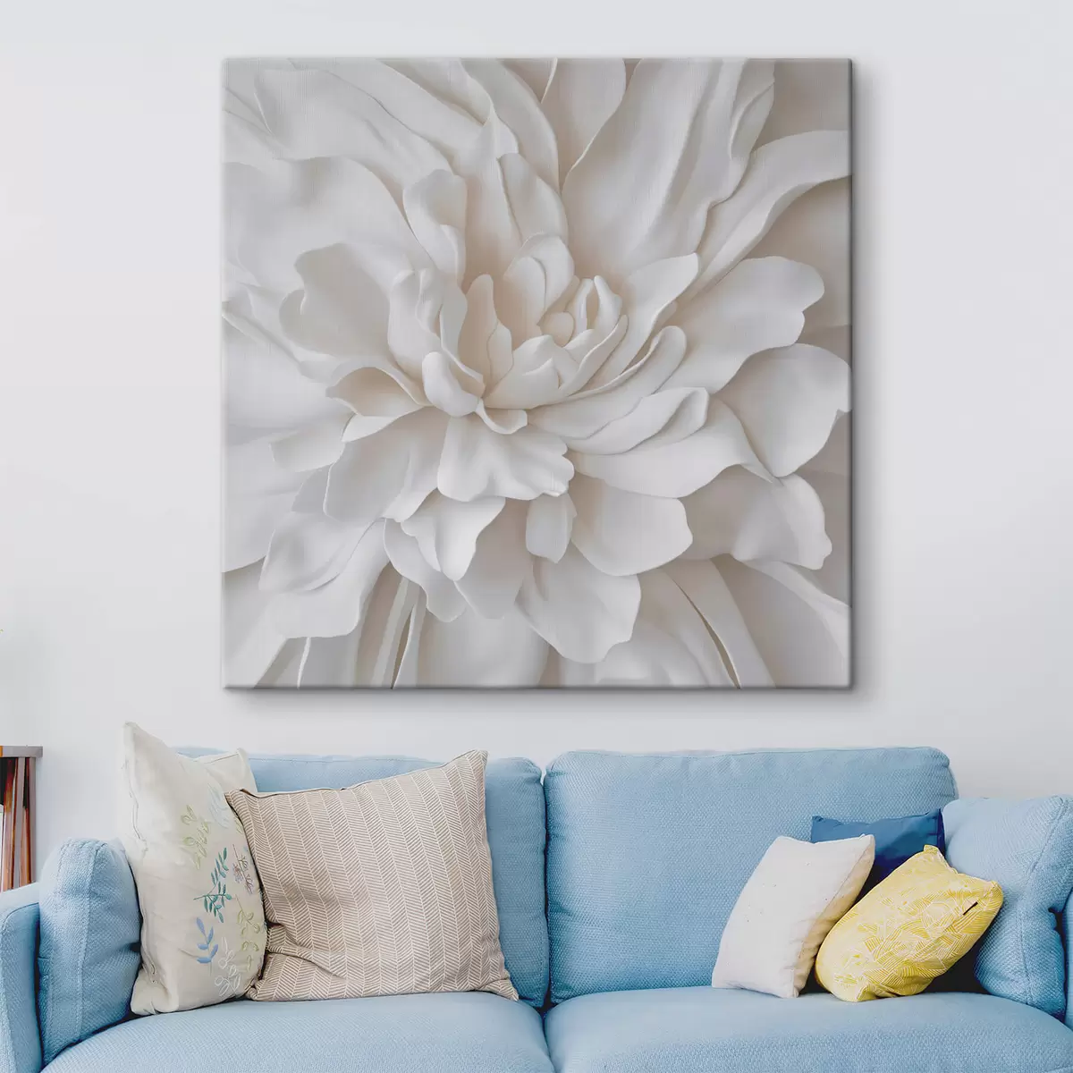 Wandbilder Große abstrakte Blütenblätter s42130