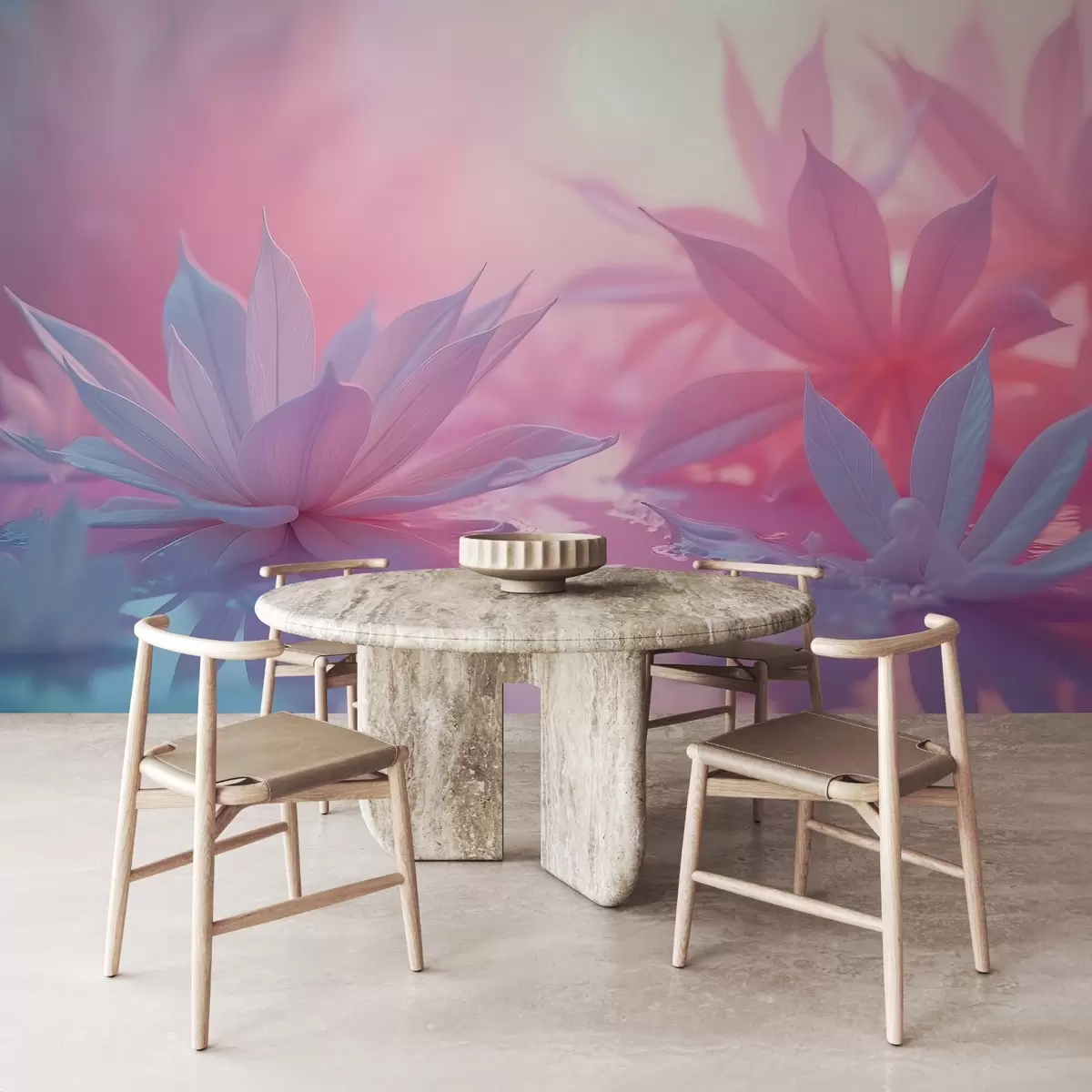 Fototapete Voluminöse Blütenblätter w02617