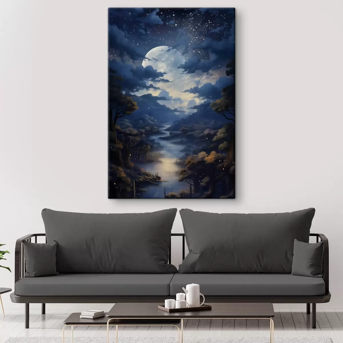 Wandbilder Das Geheimnis der Nacht s42290