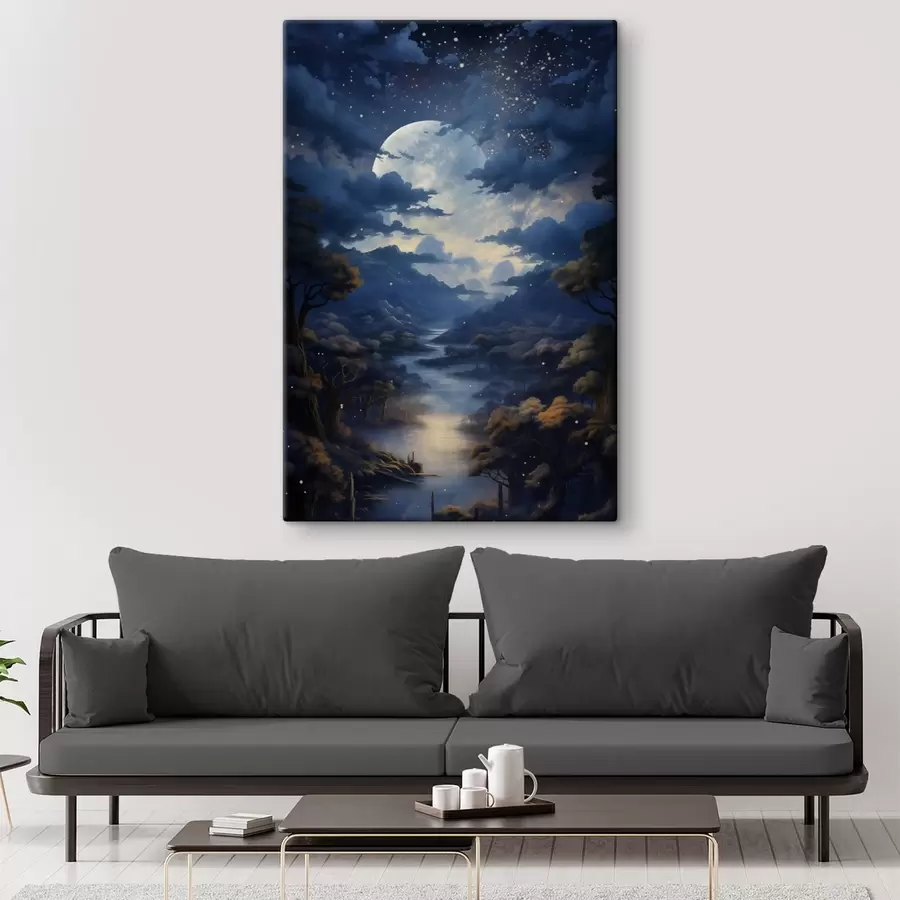 Wandbilder Das Geheimnis der Nacht s42290