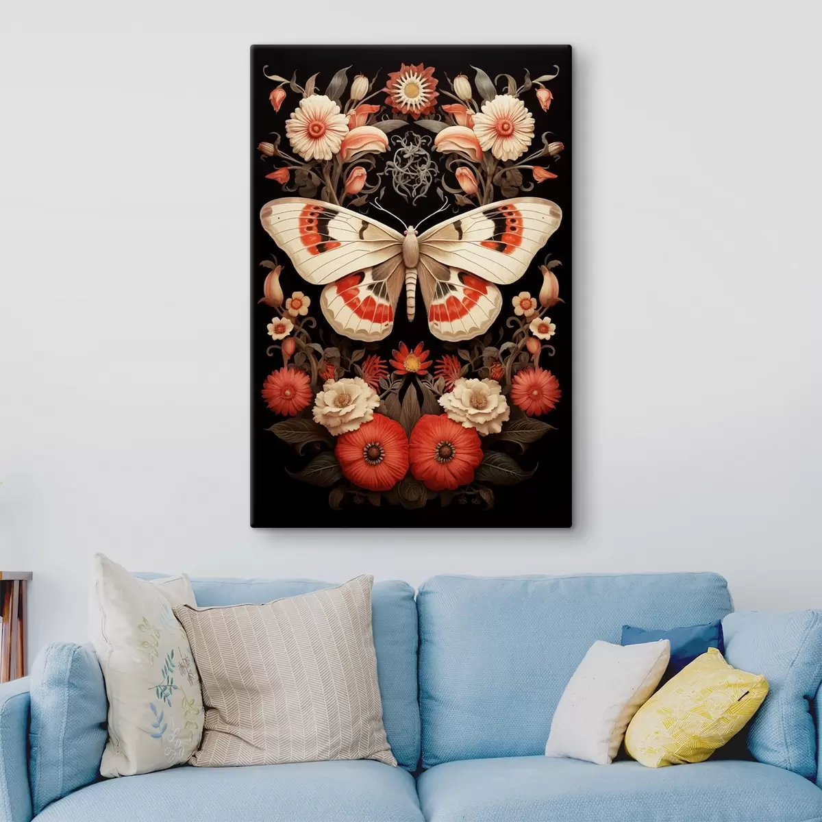 Wandbilder Eine Vielzahl von Schmetterlingen s42293