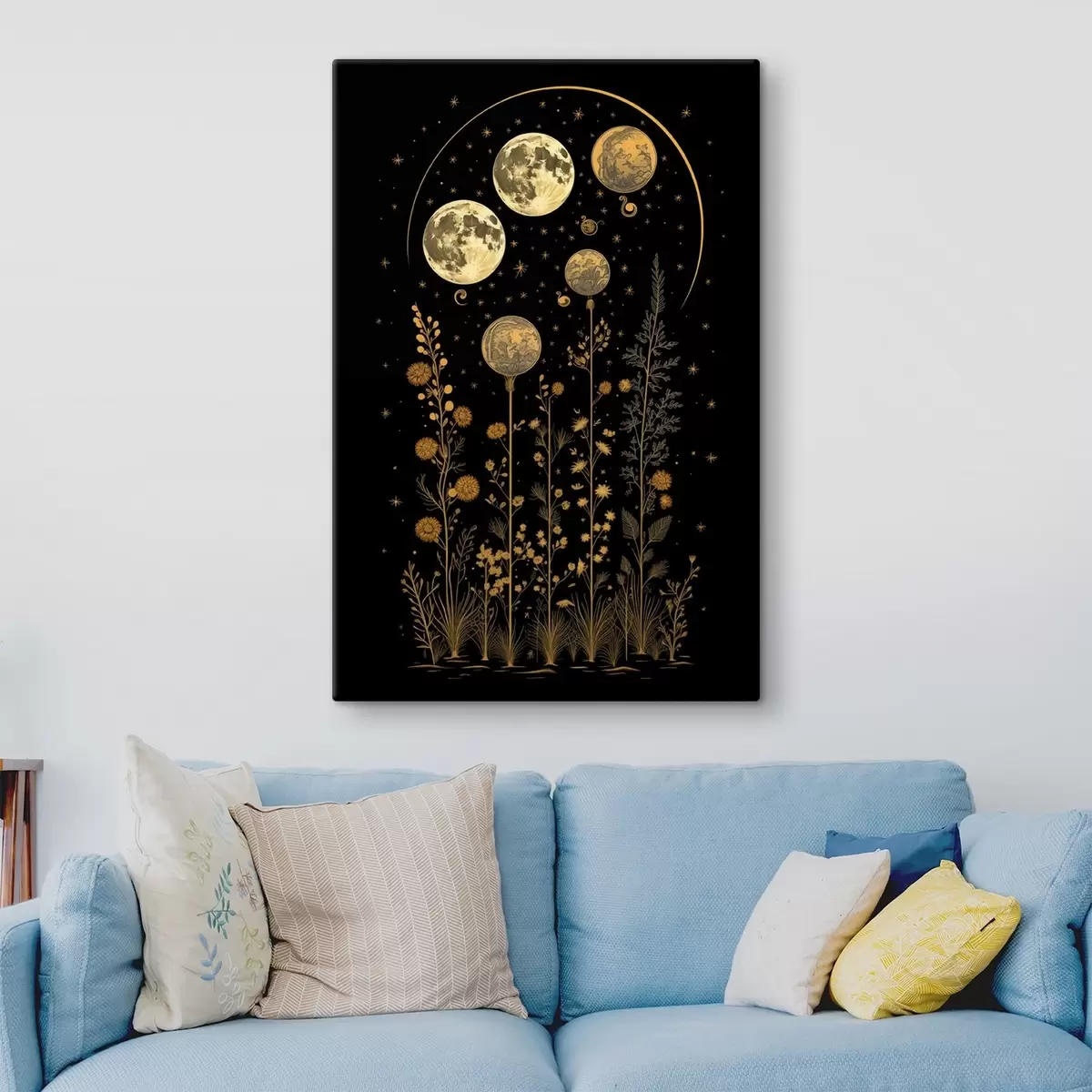 Wandbilder Glanz der Mondblumen s42298