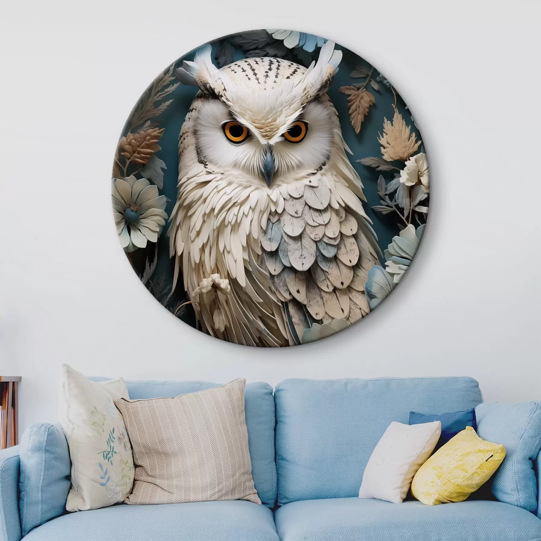 Wandbilder Weiße Eule r42283