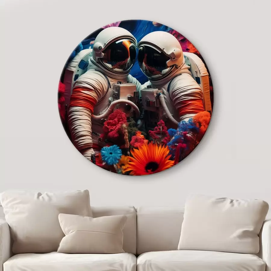 Wandbilder Liebe im Weltraum r42285