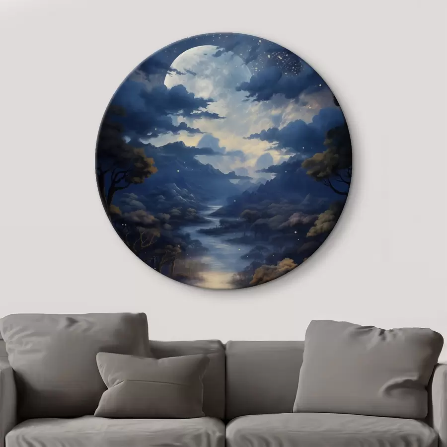 Wandbilder Das Geheimnis der Nacht r42290