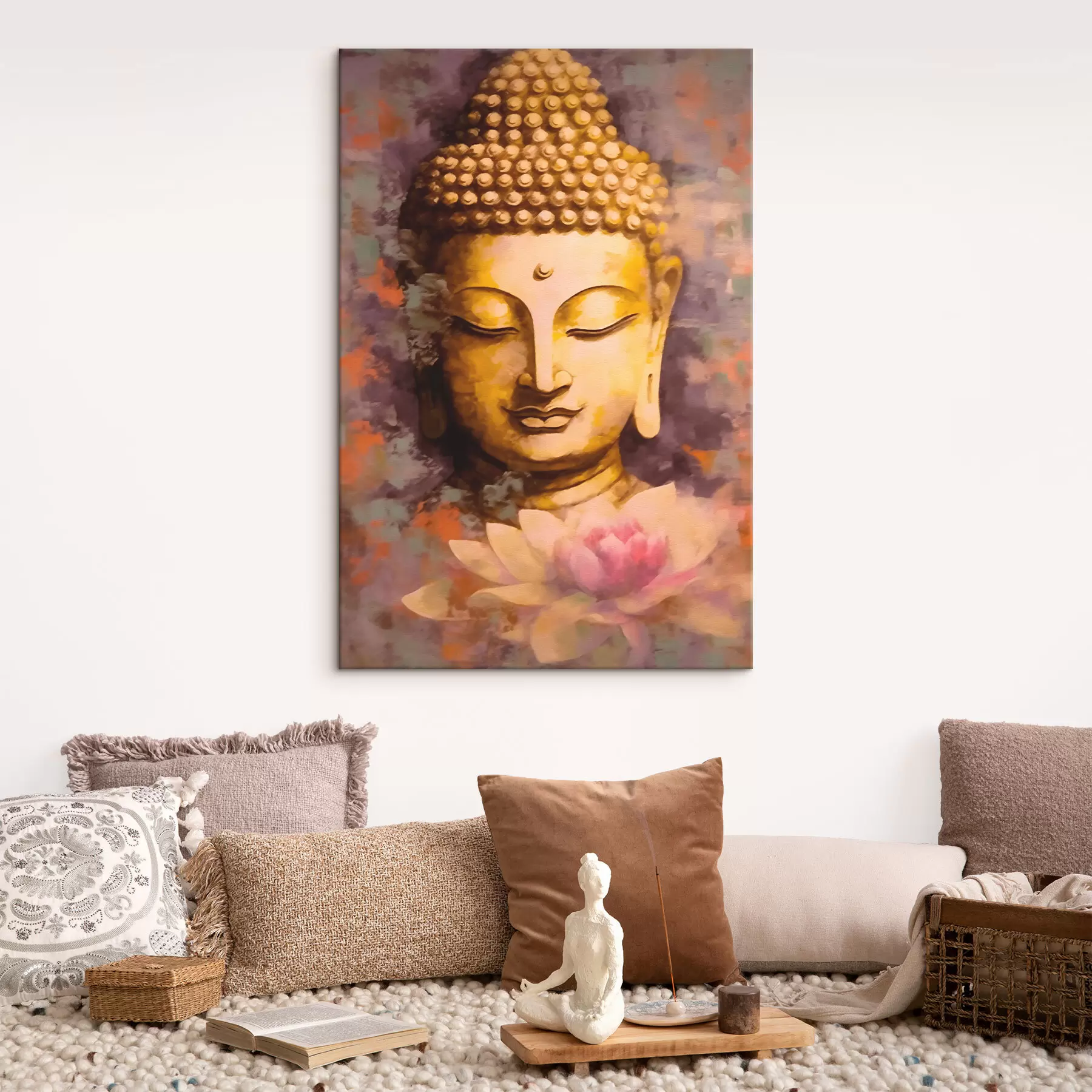 Fototapete Buddha und Lotos s42311