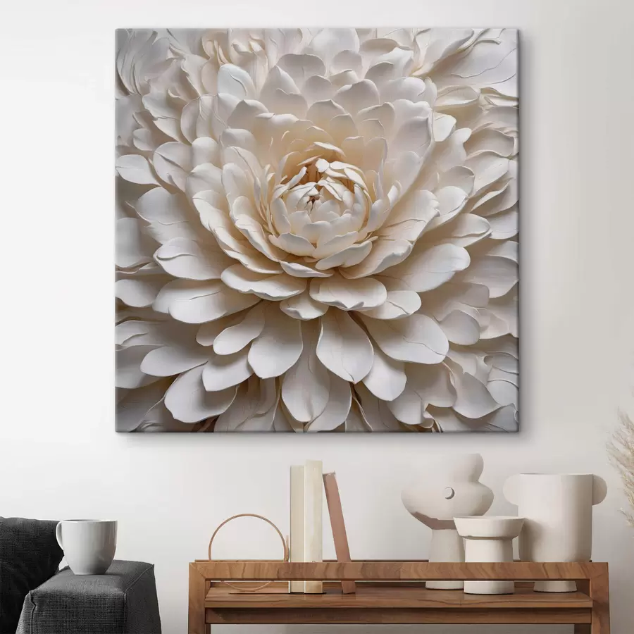 Wandbilder Große abstrakte Blütenblätter s42131